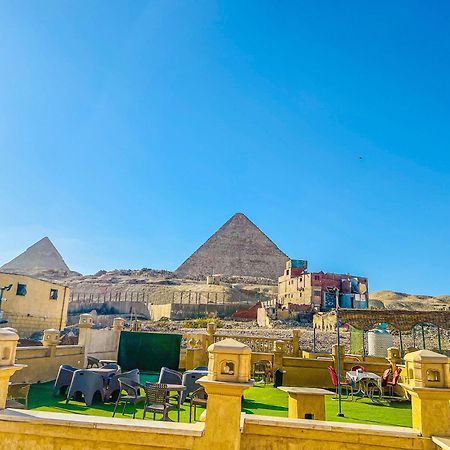 Sidi Hamad Pyramids View Hotell Kafret el-Gabal Eksteriør bilde