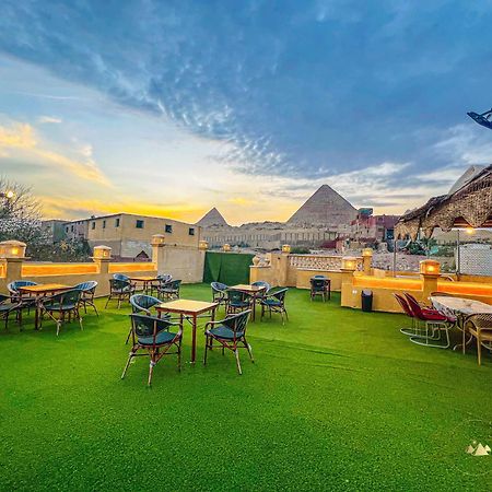 Sidi Hamad Pyramids View Hotell Kafret el-Gabal Eksteriør bilde