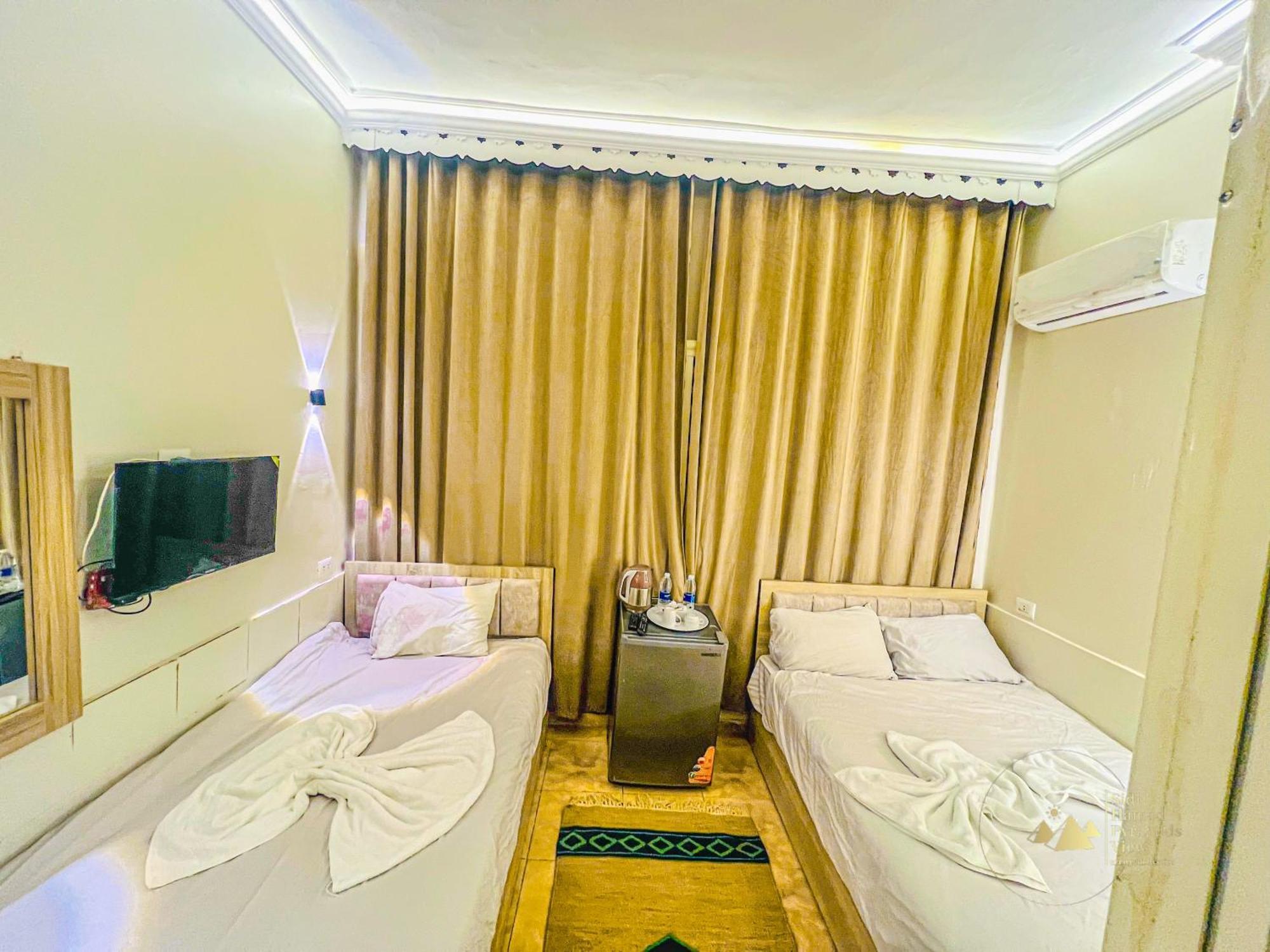 Sidi Hamad Pyramids View Hotell Kafret el-Gabal Eksteriør bilde