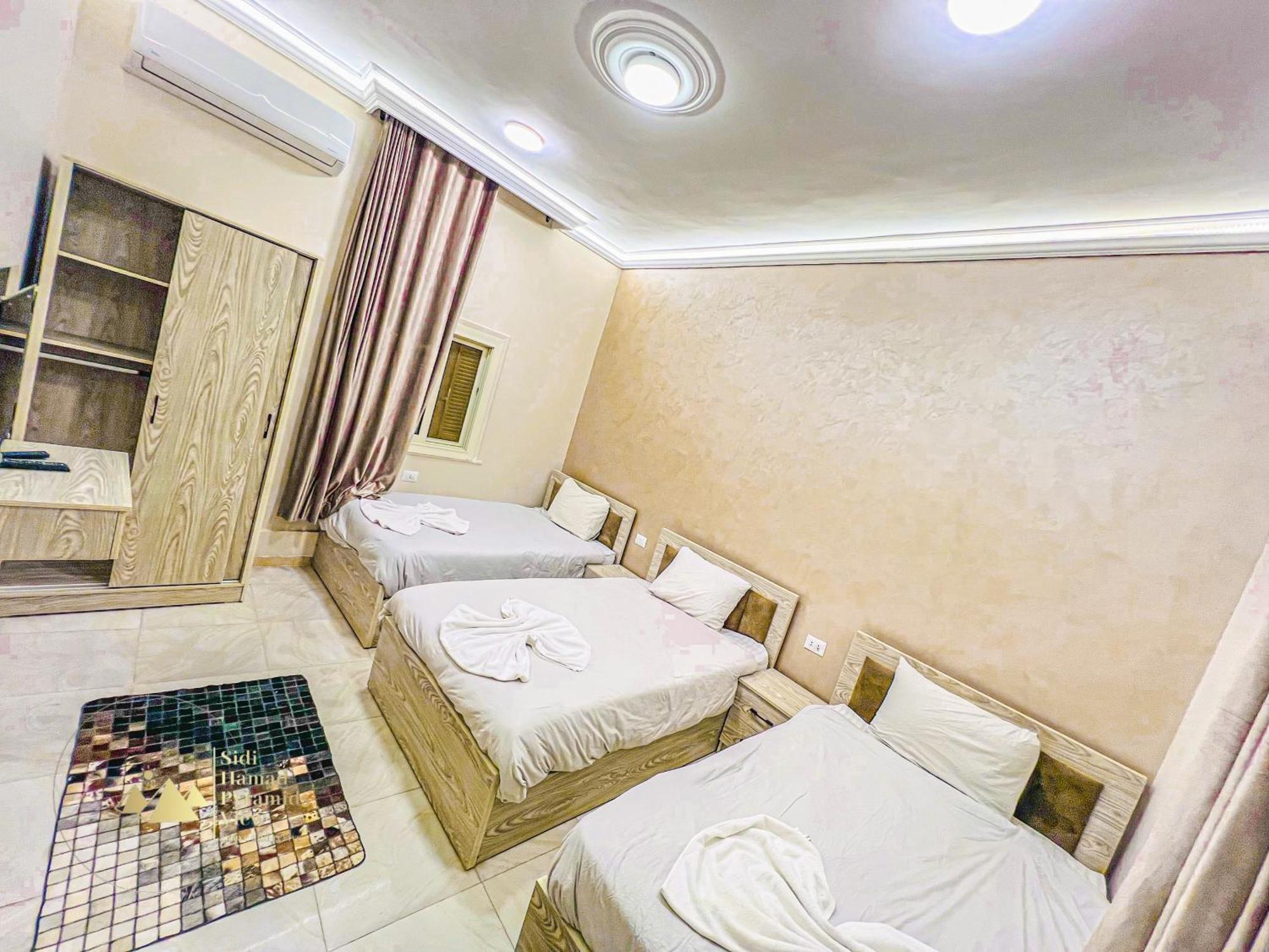Sidi Hamad Pyramids View Hotell Kafret el-Gabal Eksteriør bilde
