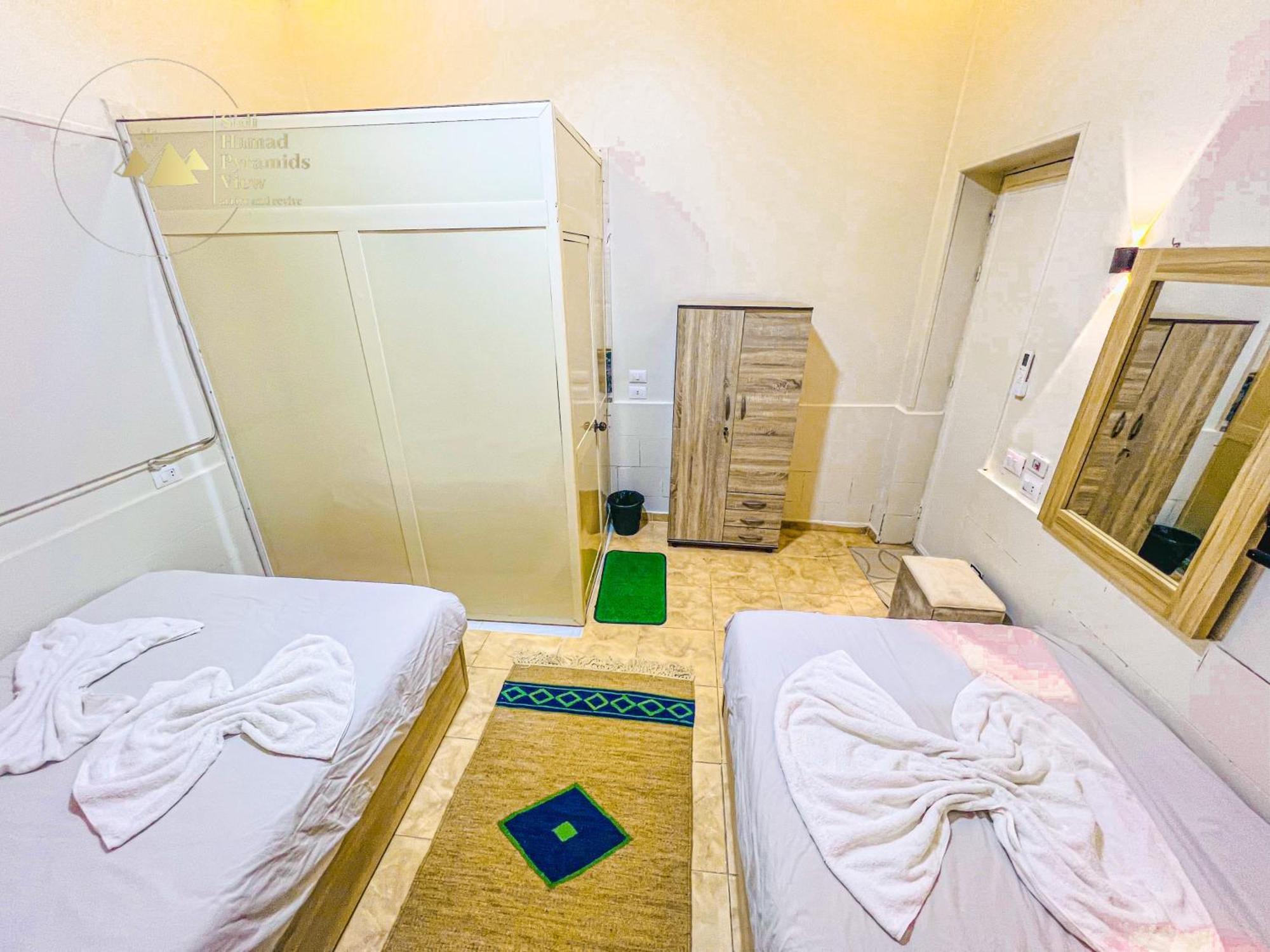 Sidi Hamad Pyramids View Hotell Kafret el-Gabal Eksteriør bilde